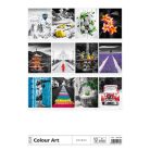 DAYLINER Naptár, fali, DAYLINER "Colour Art"