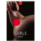 DAYLINER Naptár, felnőtt tartalommal, fali, DAYLINER, "Girls"