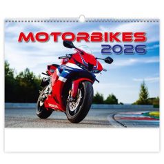DAYLINER Naptár, fali, DAYLINER, "Motorbikes"