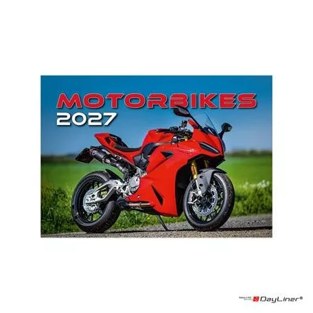 DAYLINER Naptár, fali, DAYLINER, "Motorbikes"