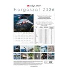 DAYLINER Naptár, fali, DAYLINER, "Horgász"