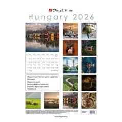 DAYLINER Naptár, fali, DAYLINER, "Hungary"