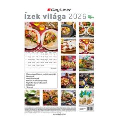   DAYLINER Naptár, fali, DAYLINER "Ízek világa - Mindmegette"