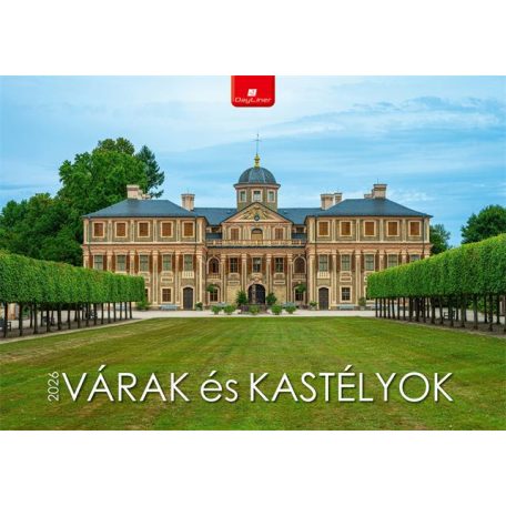 DAYLINER Naptár, fali, DAYLINER, "Várak és Kastélyok"