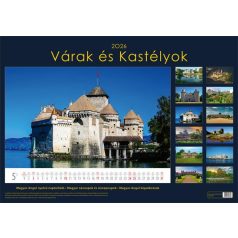   DAYLINER Naptár, fali, DAYLINER, "Várak és Kastélyok"