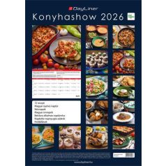 DAYLINER Naptár, fali, DAYLINER, "Konyha Show"