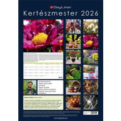 DAYLINER Naptár, fali, DAYLINER, "Kertészmester"