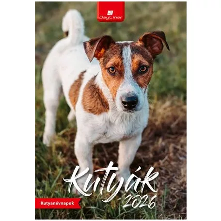 DAYLINER Naptár, fali, DAYLINER, "Kutyák"