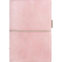   FILOFAX Kalendárium, gyűrűs, betétlapokkal, personal méret, FILOFAX, "Domino" Soft", pasztell rózsaszín