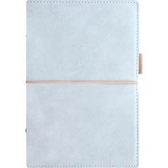   FILOFAX Kalendárium, gyűrűs, betétlapokkal, personal méret, FILOFAX, "Domino" Soft", pasztellkék