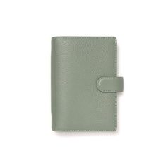   FILOFAX Kalendárium, gyűrűs, betétlapokkal, personal méret, FILOFAX "Norfolk", zöld