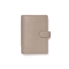   FILOFAX Kalendárium, gyűrűs, betétlapokkal, personal méret, FILOFAX "Norfolk", barnásszürke