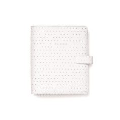  FILOFAX Kalendárium, gyűrűs, betétlapokkal, A5, FILOFAX "Moonlight", fehér