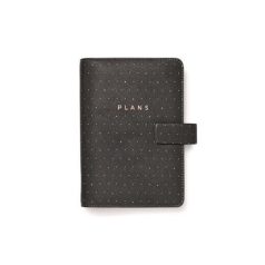   FILOFAX Kalendárium, gyűrűs, betétlapokkal, personal méret, FILOFAX "Moonlight", fekete