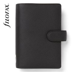   FILOFAX Kalendárium, gyűrűs, betétlapokkal, personal méret, FILOFAX "Norfolk", fekete