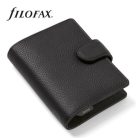 FILOFAX Kalendárium, gyűrűs, betétlapokkal, A5, FILOFAX "Norfolk", fekete
