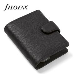   FILOFAX Kalendárium, gyűrűs, betétlapokkal, A5, FILOFAX "Norfolk", fekete