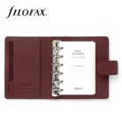 FILOFAX Kalendárium, gyűrűs, betétlapokkal, A5, FILOFAX "Norfolk", bordó