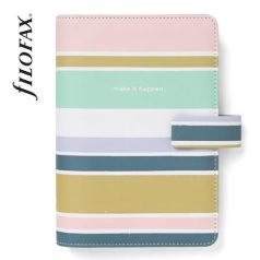   FILOFAX Kalendárium, gyűrűs, betétlapokkal, personal méret, FILOFAX "Good Vibes"