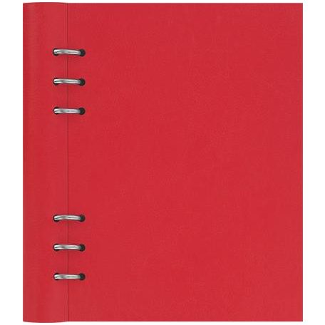 FILOFAX Tervező, naptár és füzet betéttel, A5, FILOFAX "Clipbook Classic", piros