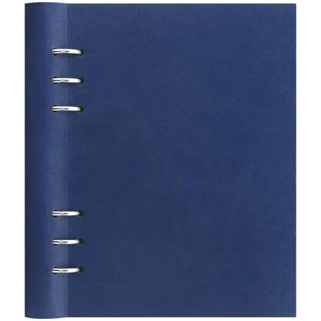 FILOFAX Tervező, naptár és füzet betéttel, A5, FILOFAX "Clipbook Classic", kék
