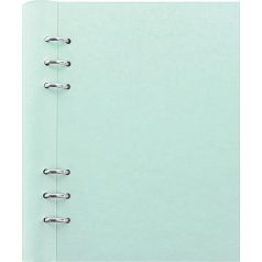   FILOFAX Tervező, naptár és füzet betéttel, A5, FILOFAX "Clipbook Classic Pastel", pasztellzöld