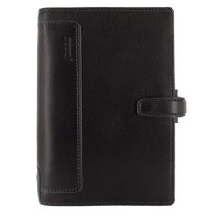   FILOFAX Kalendárium, gyűrűs, betétlapokkal, personal méret, FILOFAX, "Holborn", fekete