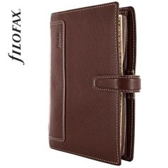   FILOFAX Kalendárium, gyűrűs, betétlapokkal, personal méret, FILOFAX, "Holborn", barna