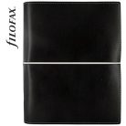 FILOFAX Kalendárium, gyűrűs, betétlapokkal, A5 méret, FILOFAX, "Domino", fekete