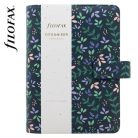 FILOFAX Kalendárium, gyűrűs, betétlapokkal, personal méret, FILOFAX "Garden Dusk"