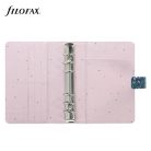 FILOFAX Kalendárium, gyűrűs, betétlapokkal, personal méret, FILOFAX "Garden Dusk"