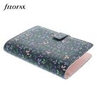 FILOFAX Kalendárium, gyűrűs, betétlapokkal, personal méret, FILOFAX "Garden Dusk"
