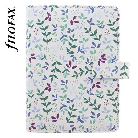 FILOFAX Kalendárium, gyűrűs, betétlapokkal, personal méret, FILOFAX "Garden Sunrise"