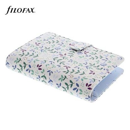FILOFAX Kalendárium, gyűrűs, betétlapokkal, personal méret, FILOFAX "Garden Sunrise"