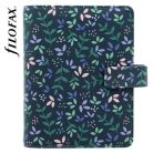 FILOFAX Kalendárium, gyűrűs, betétlapokkal, pocket méret, FILOFAX "Garden Dusk"