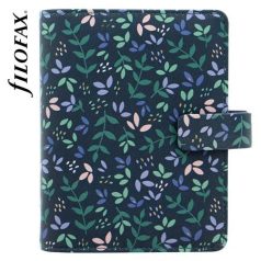   FILOFAX Kalendárium, gyűrűs, betétlapokkal, pocket méret, FILOFAX "Garden Dusk"