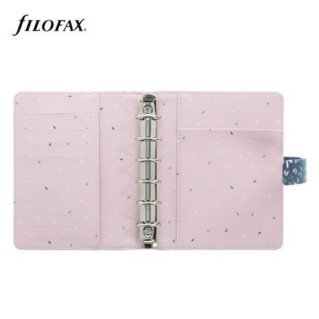 FILOFAX Kalendárium, gyűrűs, betétlapokkal, pocket méret, FILOFAX "Garden Dusk"