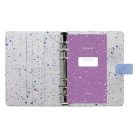 FILOFAX Kalendárium, gyűrűs, betétlapokkal, personal méret, FILOFAX, "Expressions", kék