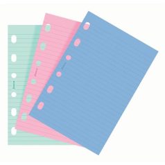   FILOFAX Kalendárium betét, jegyzetlap, personal méret, vonalas, FILOFAX, vegyes szín