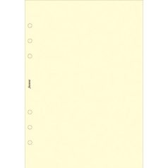   FILOFAX Kalendárium betét, jegyzetlap, personal méret, sima, FILOFAX, krémszín