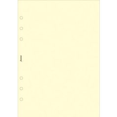   FILOFAX Kalendárium betét, jegyzetlap, personal méret, sima, FILOFAX, krémszín