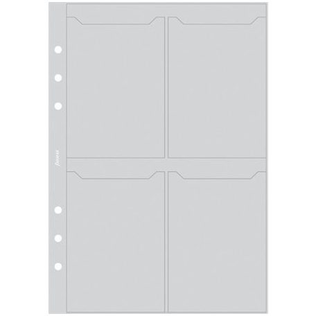 FILOFAX Kalendárium betét, kártyatartó, personal méret, FILOFAX
