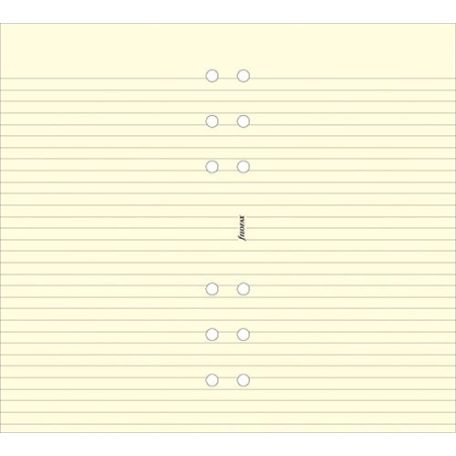 FILOFAX Kalendárium betét, jegyzetlap, A5, vonalas, FILOFAX, krémszín