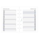 FILOFAX Kalendárium betét, tervező, heti, pocket (S) méret, FILOFAX, 2026