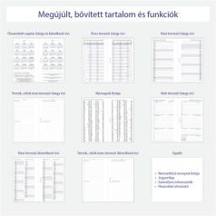   FILOFAX Kalendárium betét, tervező, heti, personal (M) méret, FILOFAX, 2027