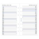 FILOFAX Kalendárium betét, tervező, heti, personal (M) méret, FILOFAX, 2027