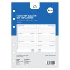 FILOFAX Kalendárium betét, tervező, heti, A5 (L), FILOFAX, 2027