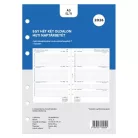 FILOFAX Kalendárium betét, tervező, heti, A5 (L), FILOFAX, 2026