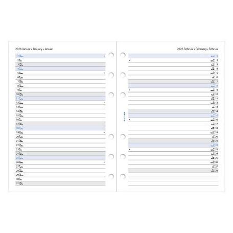 FILOFAX Kalendárium betét, tervező, heti, A5 (L), FILOFAX, 2027