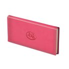 TOPTIMER Zsebnaptár, fekvő elrendezésű, TOPTIMER, "Ace", korallpiros